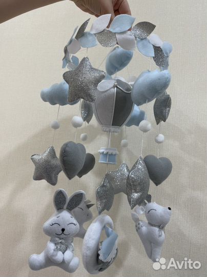 Мобили из фетра