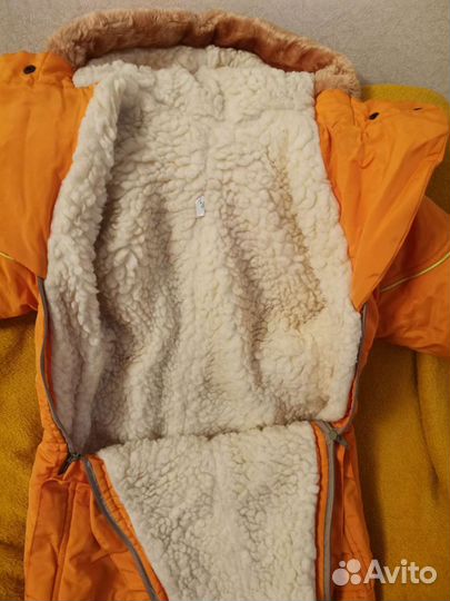 Комбинезон зимний на овчине
