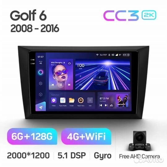 Teyes cc3 2k 6 128 Golf 6