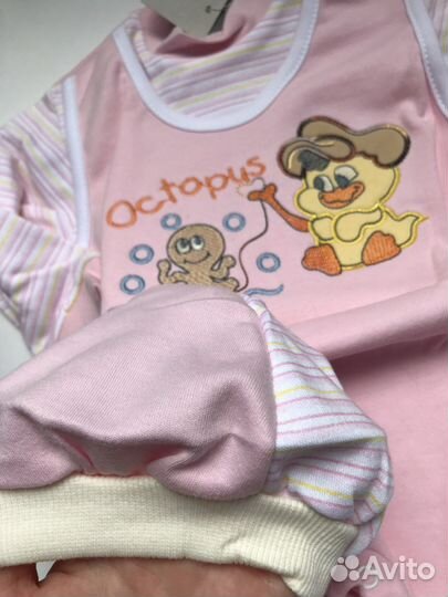 Боди детский новый для девочки комбинезон