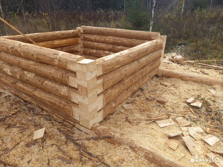 Сруб для бани от производителя