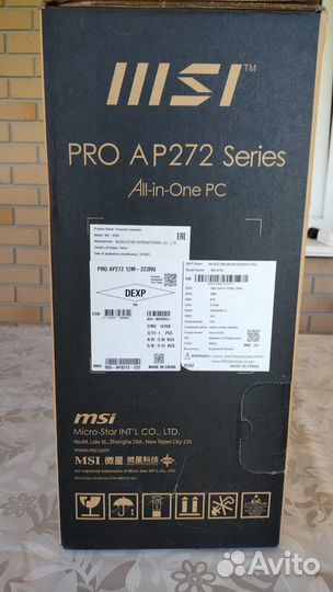 Моноблок MSI AP 272 12M 223RU