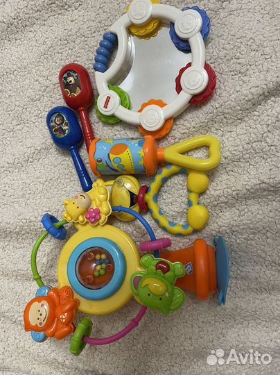 Набор Погремушек 6 шт для детей