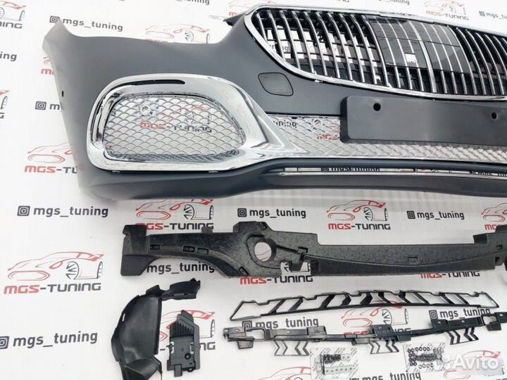 Передний бампер Maybach на Mercedes S-class w223