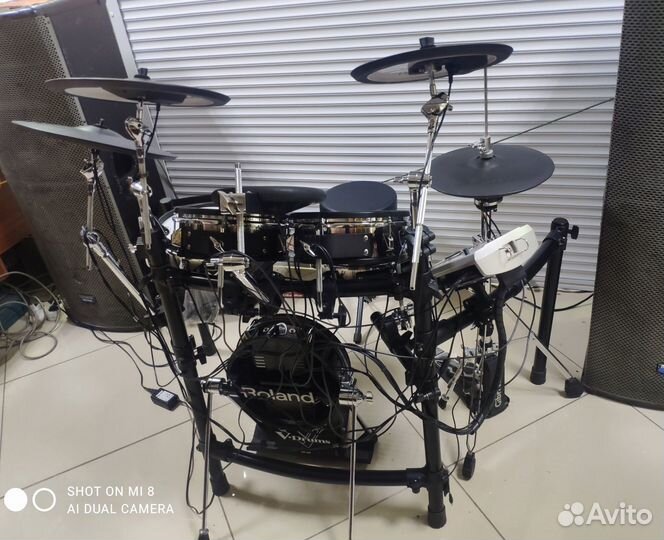 Электронные барабаны Roland + компрессор dbx-166LX