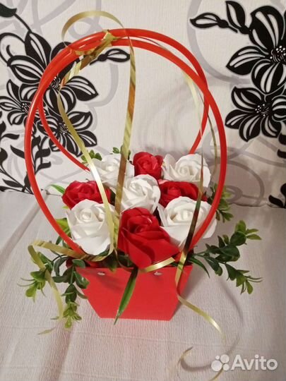 Пенно мыльные букеты