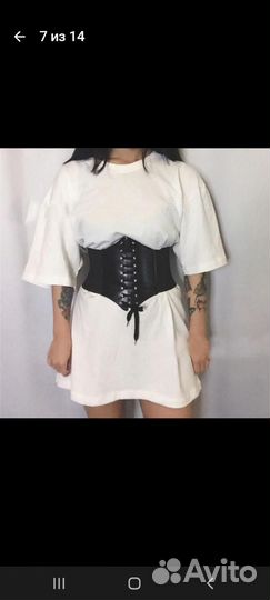 Ремень женский широкий