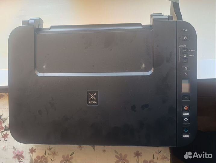 Цветной струйный принтер canon