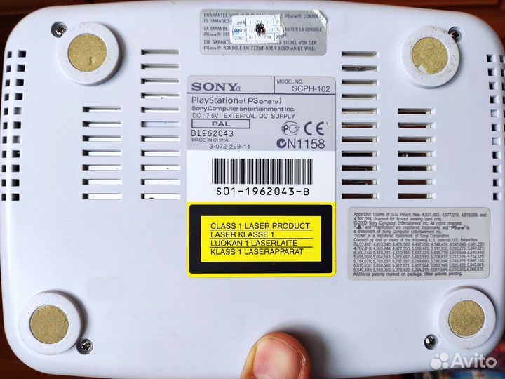 PS one полный комплект + игры