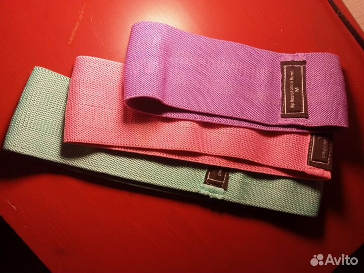 Универсальные фитнес резинки. Hip