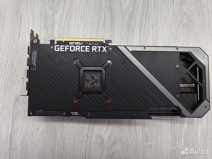 Видеокарта Asus ROG strix RTX 3070 OC (8 GB)