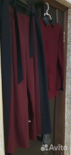 Брюки палаццо 46