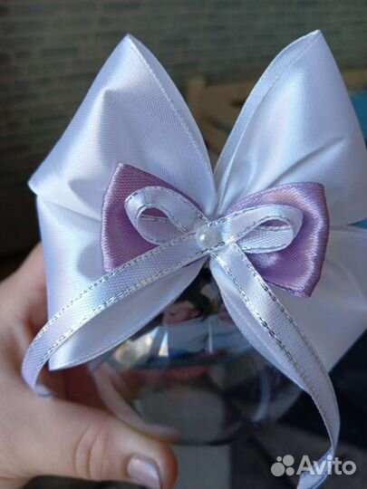 Ёлочный шар с фото