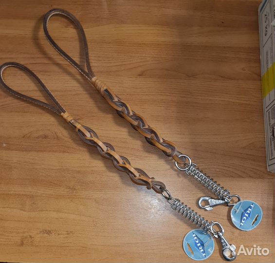 Поводок с амортизатором для крупных собак