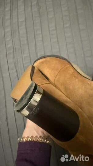 Ботильоны натуральная замша 39 размер