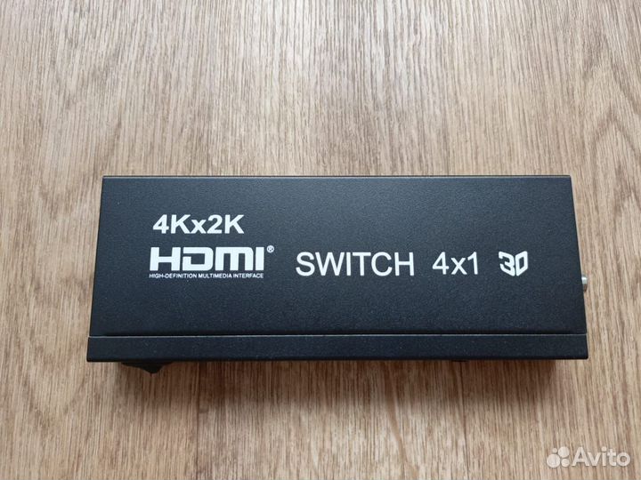 Коммутатор hdmi 4x1 3D