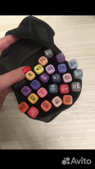 Набор маркеров для скетчинга 24 цвета