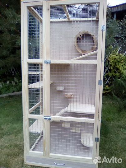 Клетка для шиншиллы, Дегу