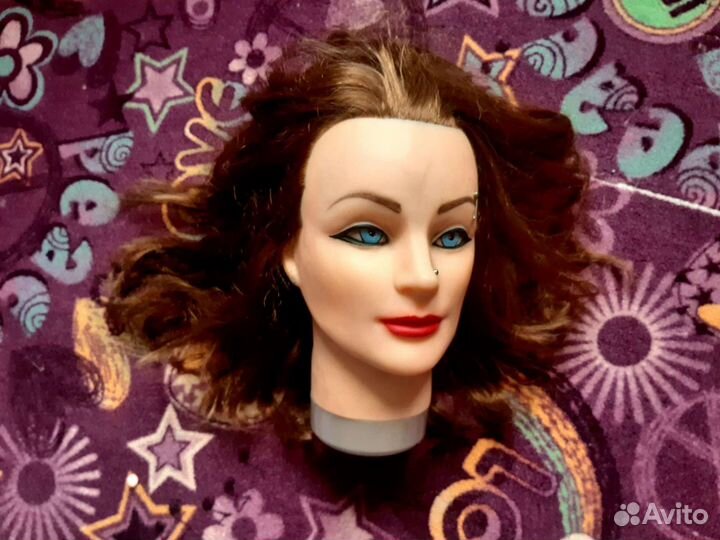 Голова манекен для причёсок и макияжа