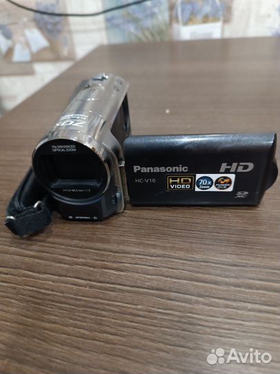 Видеокамера panasonic hc v10