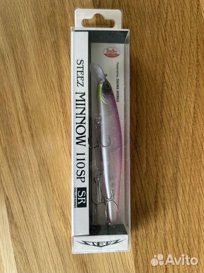 Воблер Daiwa Steez Minnow 110 SR (mat pink purple)