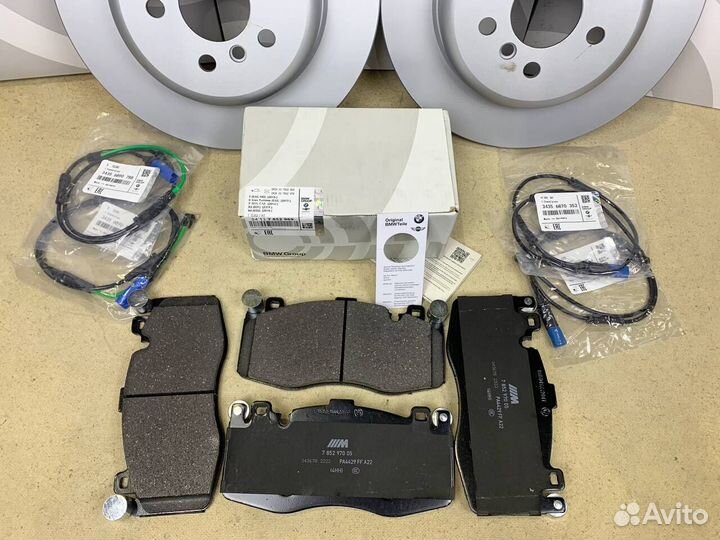 Спортивные тормозные колодки BMW 34117852969