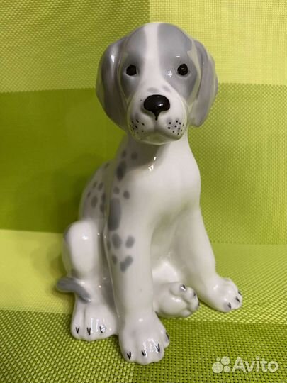 Статуэтка собака ссср. Фарфор