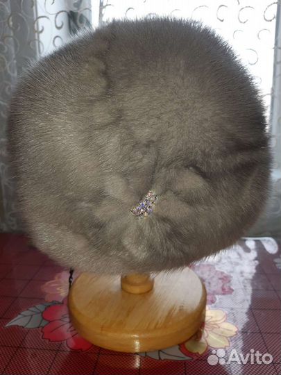 Шапка норковая женская