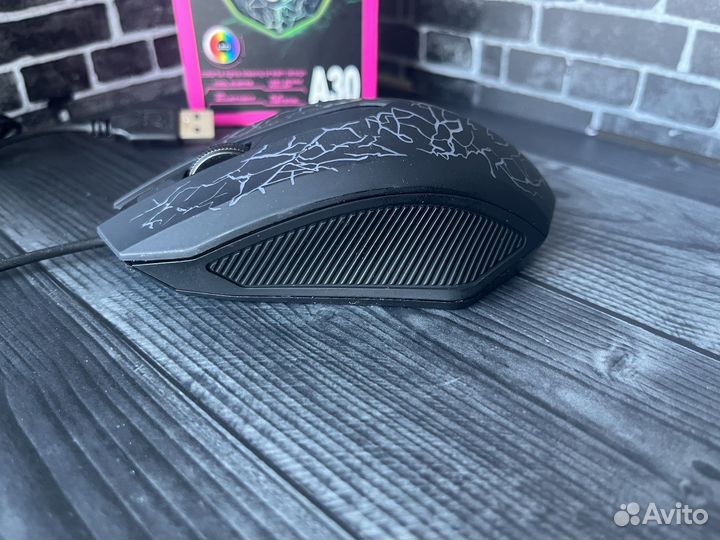 Компьютерная мышка подсветка проводная