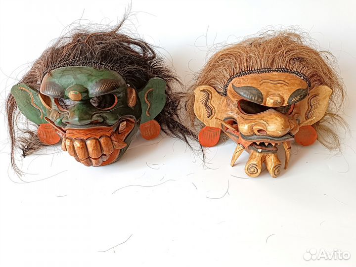 Маска ритуальная Бирма Мьянма