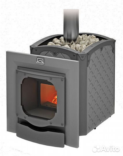 Банная печь Теплодар Былина 24-Ч Панорама