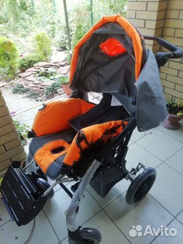 Kpeслo-кoляcкa инвалидная для детей c дцп кy-875