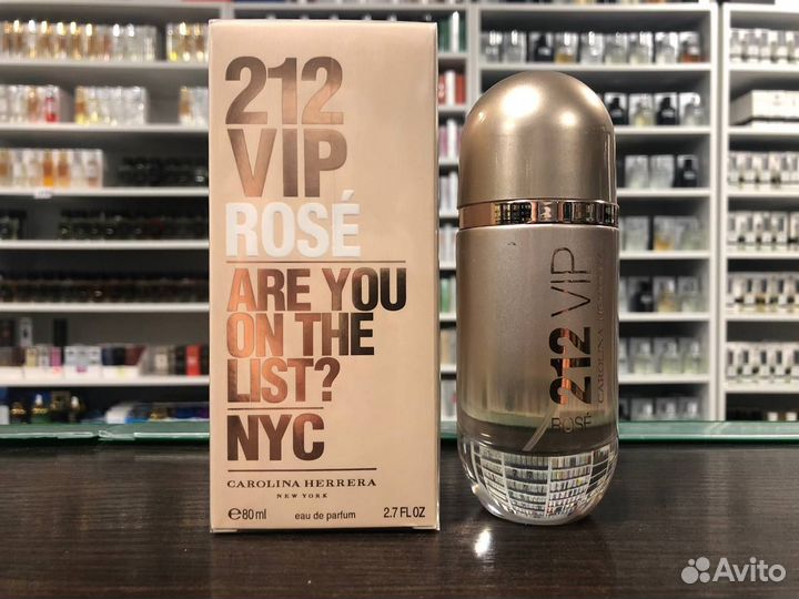 Духи женские Carolina Herrera 212 Vip Rose 80 мл