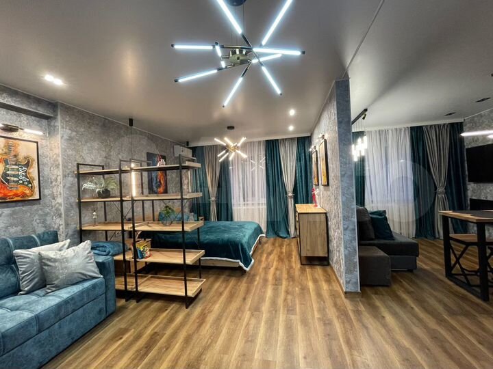 Квартира-студия, 45 м², 2/6 эт.