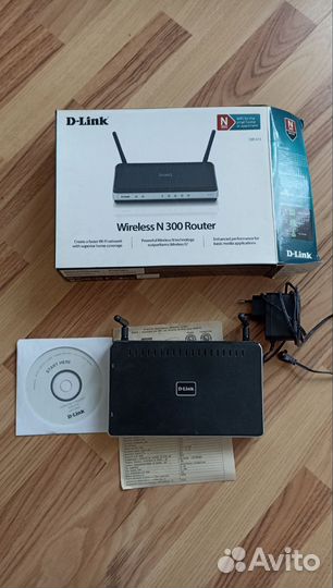 Wifi роутер D-link Wireless N300