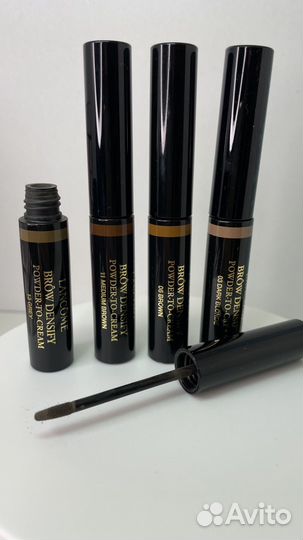 Тени пудра для бровей lancome