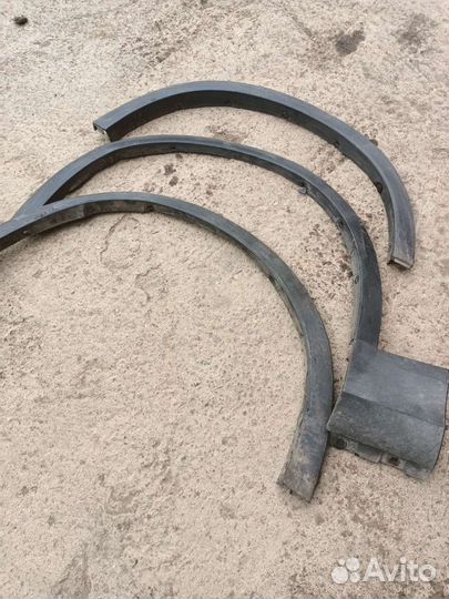 Молдинг крыла BMW X3 F25