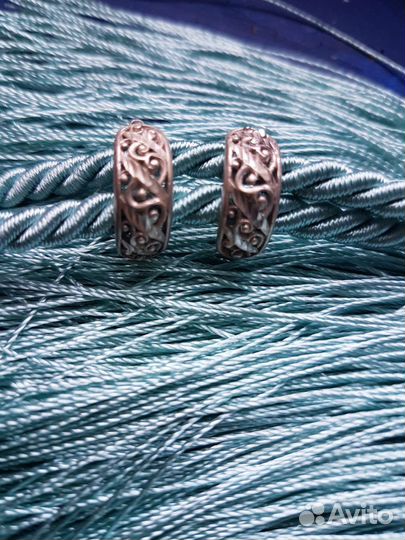 Серебряные серьги