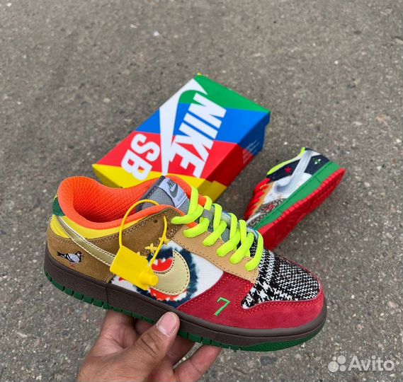 Кроссовки Nike SB dunk What The dunk 36-41р