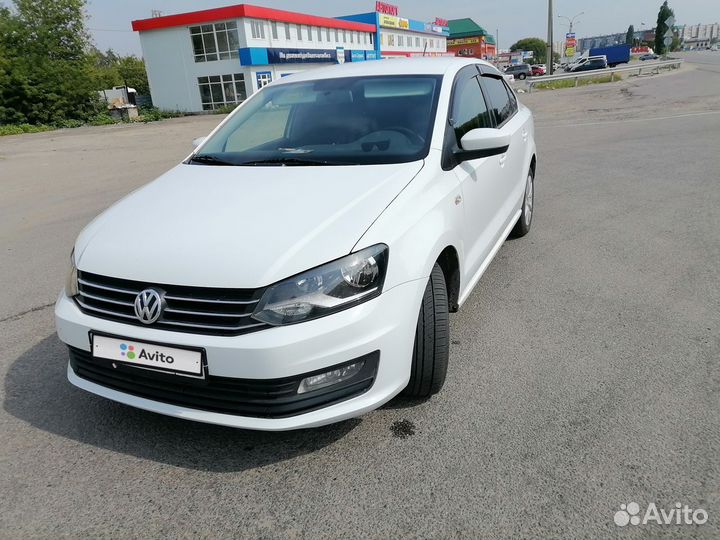 Volkswagen Polo 1.6 AT, 2018, 132 000 км