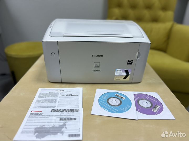 Принтер лазерный Canon LBP-3010 Printer White