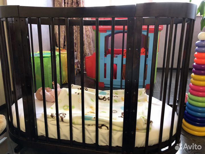 Кроватка-трансформер Можга Паулина 8 в 1