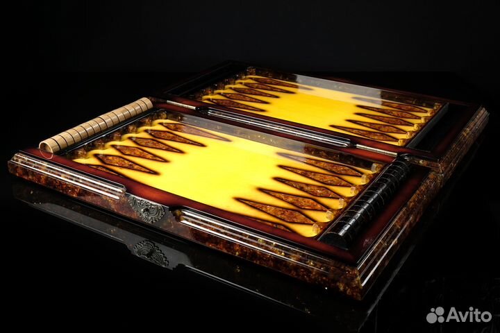 Янтарные Нарды Янтарь Нарды из Янтаря 002