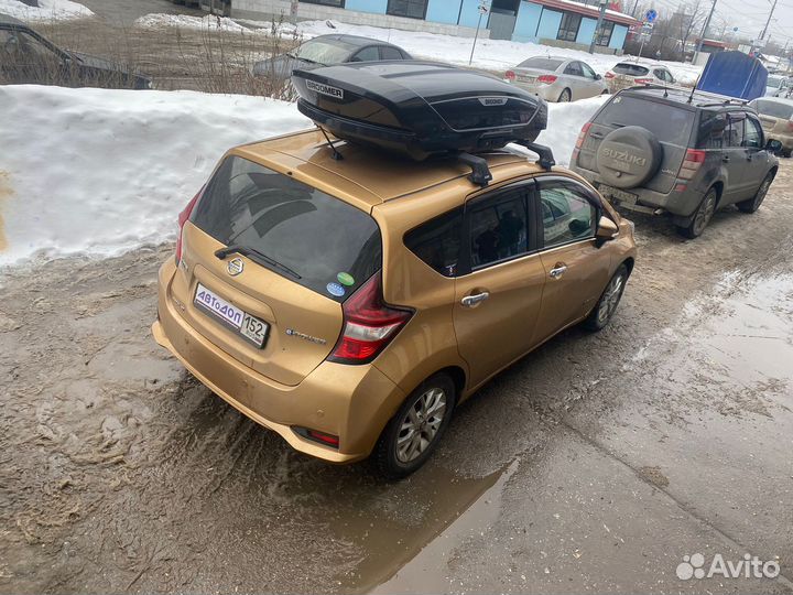 Багажник бокс на крышу Nissan Note (2014-2020)