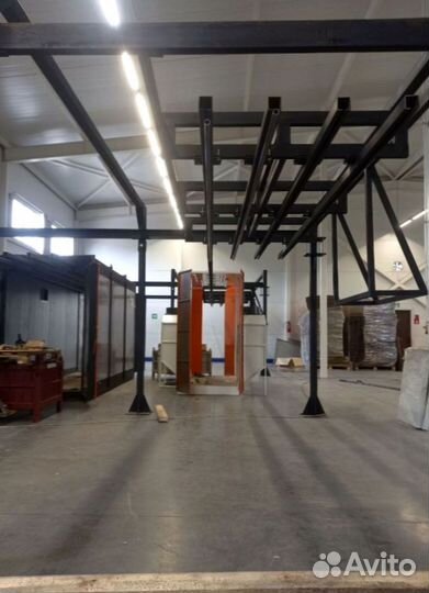 Печь полимеризации кп-500 тупиковая