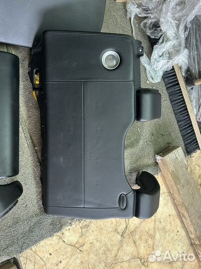 Кожаные части торпеды Range Rover L322