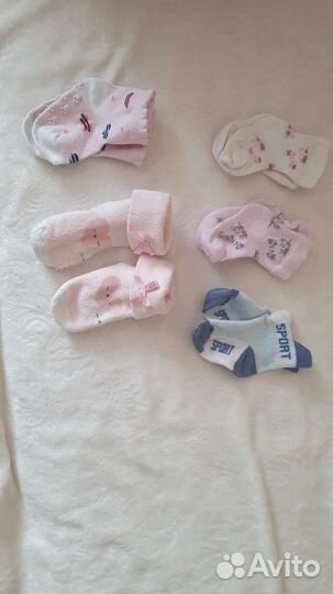 Детские вещи пакетом от 0 до года для девочки