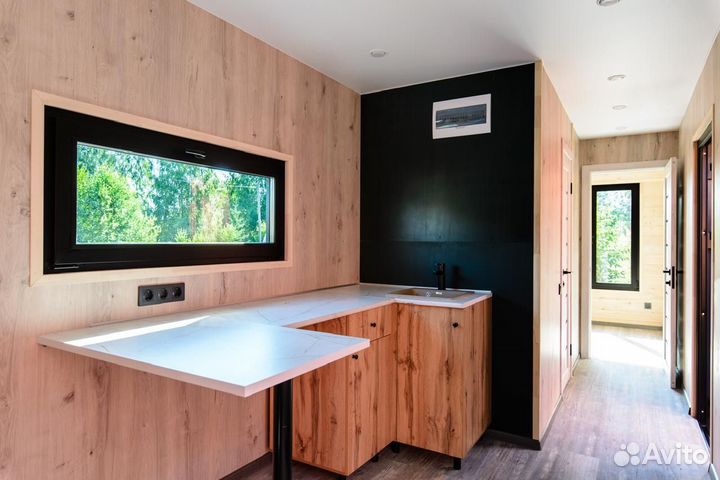 Дом из морского контейнера 40 футов и 20 футов