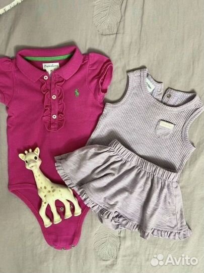 Комплект для девочки Calvin Klein Ralph Lauren