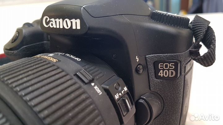 Фотоаппарат Canon EOS 40d+Sigma DS 18-200